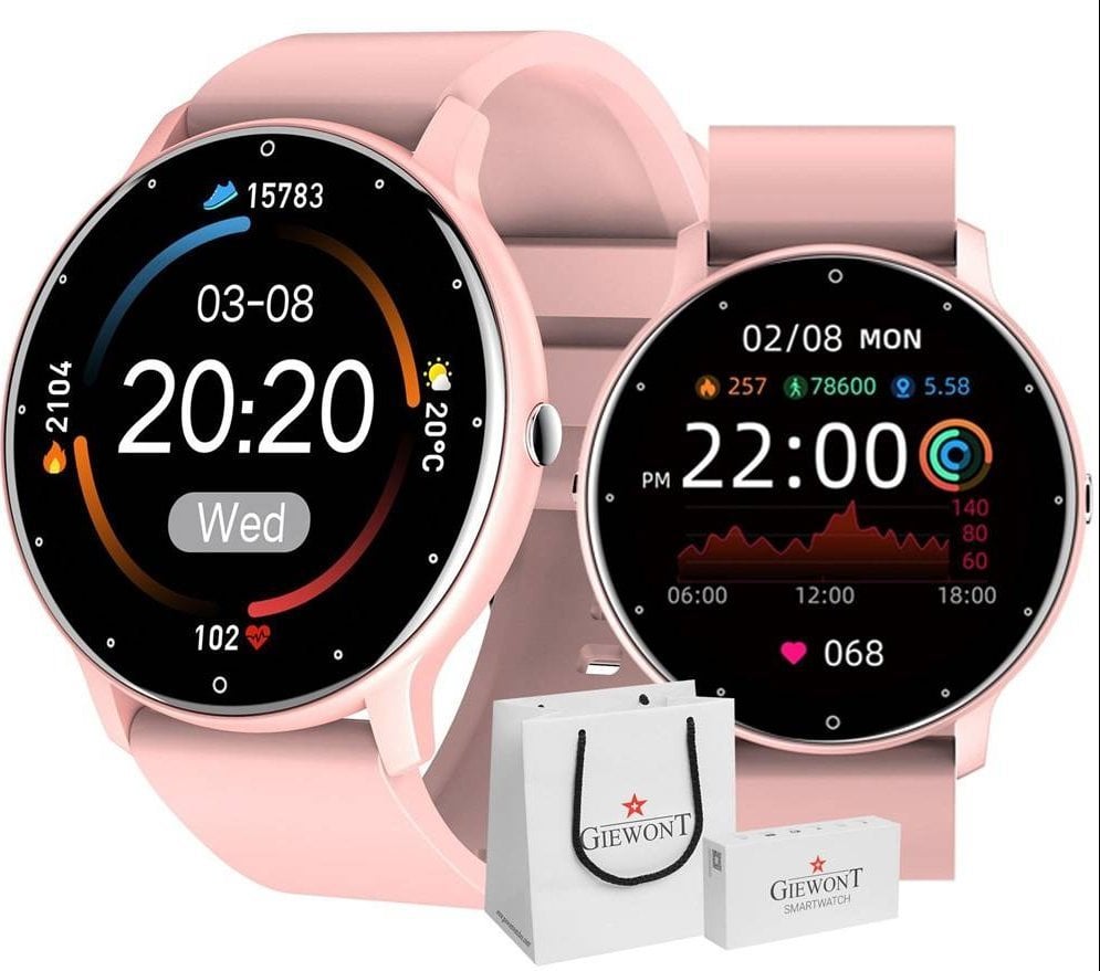 Smartwatch Giewont Sport Around GW120-1 - Powder Pink