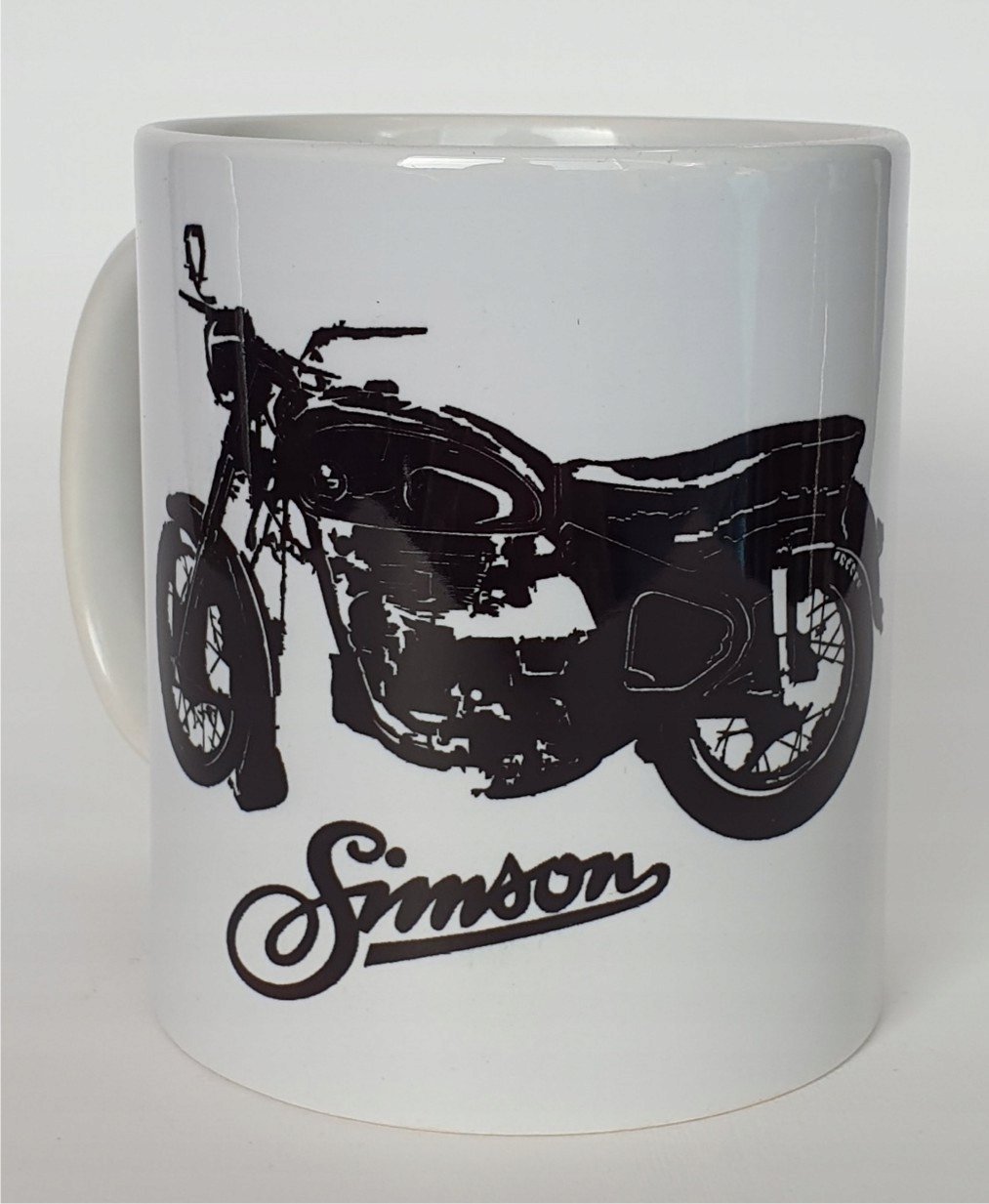 details Kubek PRL kultowe motocykl prezent Simson kolekcja
