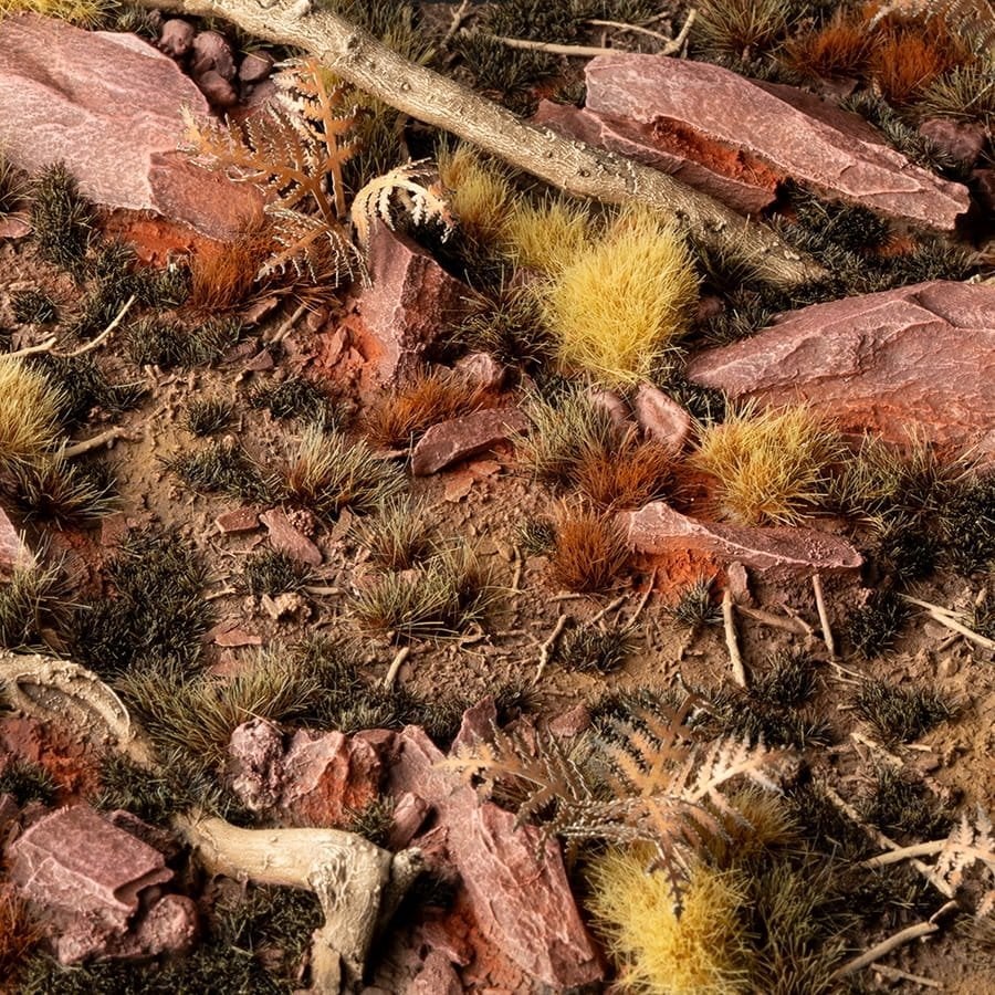 Gamers Grass : Grass tufts - 2 mm - Burned Tufts (Wild)