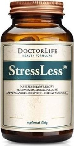 Doctor Life DOCTOR LIFE_StressLess na stres i stany lękowe suplement diety 60 kapsułek
