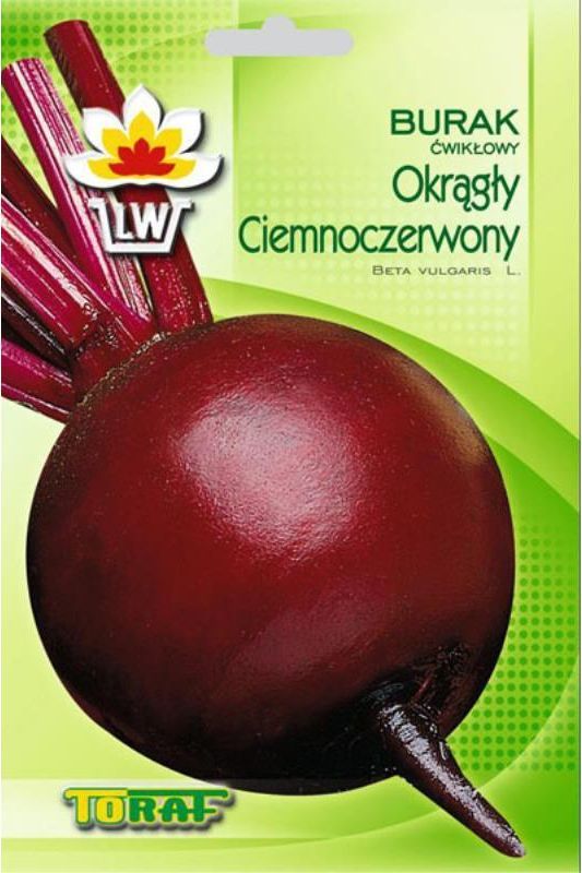 Toraf Burak ćwikłowy Ciemnoczerwony nasiona warzyw 20g TORAF