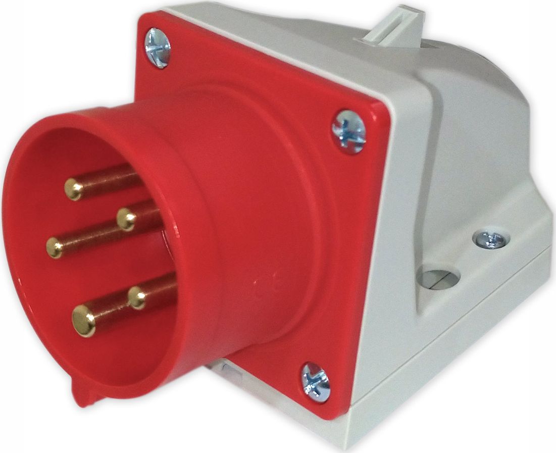 PCE Wtyczka siłowa odbiornikowa stała IP44 16A 5P 400V 515-6