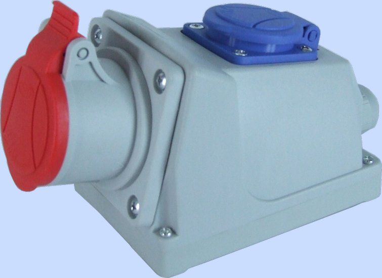 Elektromet Gniazdo stałe KOMBI 16A 4P 400V IP44 GSC (921841)