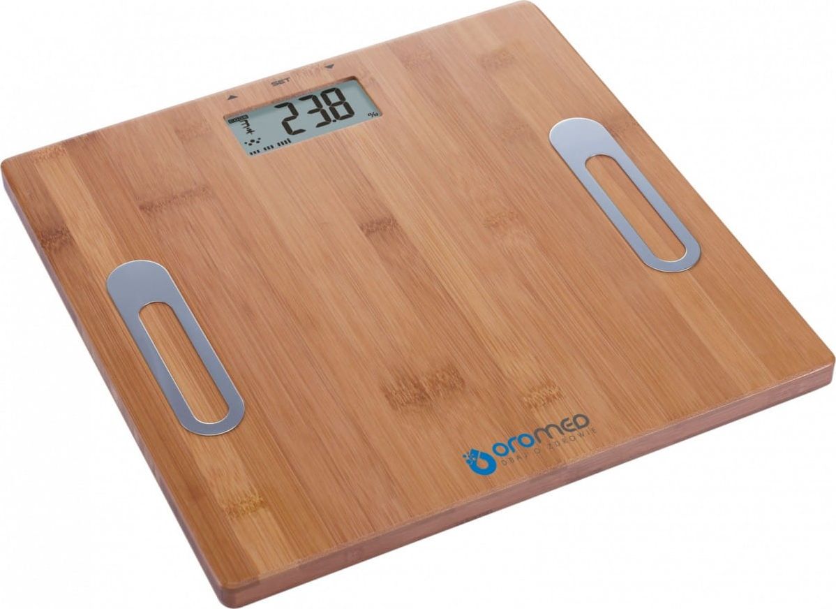 Waga łazienkowa ORO-MED Oro-Scale Bamboo*
