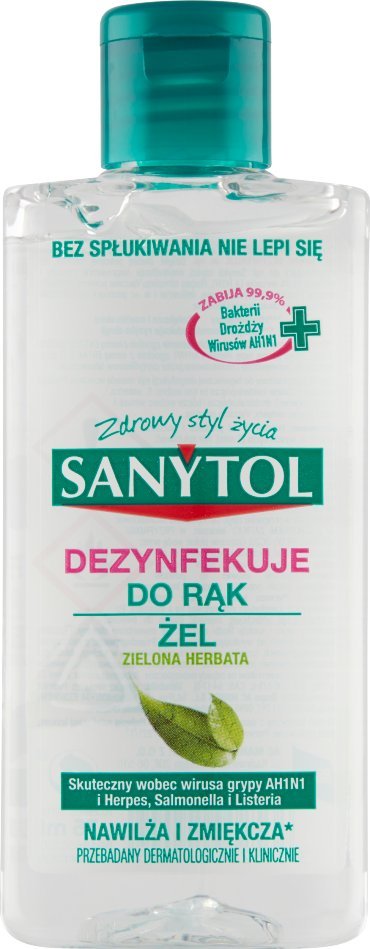 SANYTOL ŻEL DEZYNFEKUJACY DO RAK 75ML SANYTOL