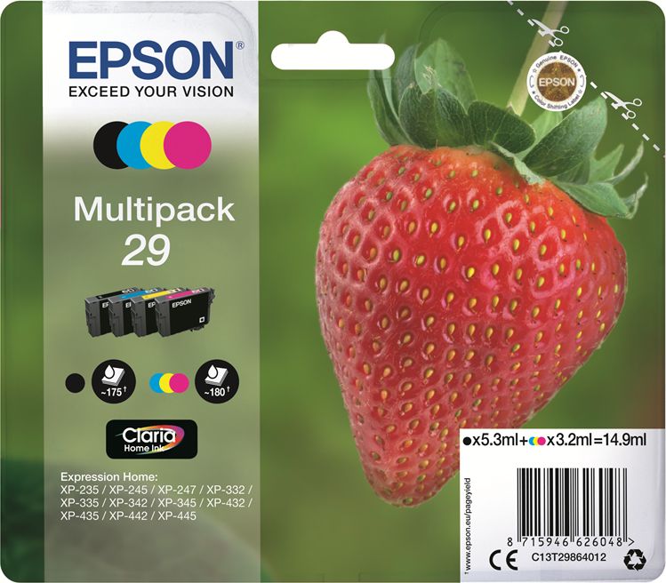 Zdjęcia - Wkład drukujący Epson Tusz  29 MultiPack  (cmyk)