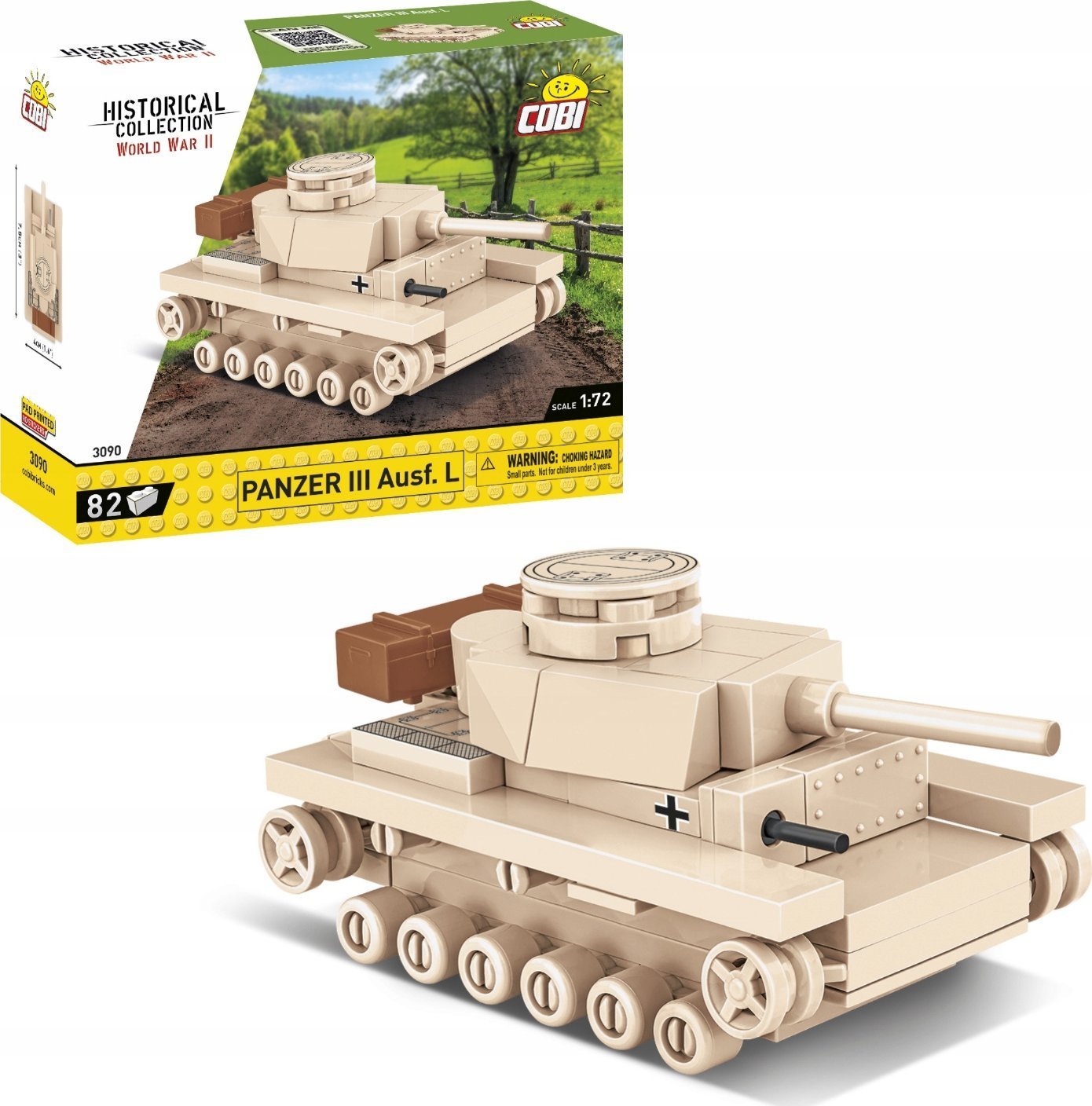 Cobi Klocki Czołg III Ausf.L