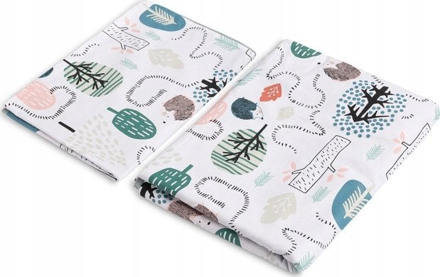 Sensillo POŚCIEL 2-EL. JEŻE SZMARAGDOWY 100X135 CM