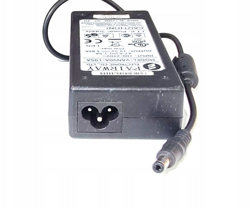 Zasilacz do laptopa Asustor 65 W, (AS-65W)