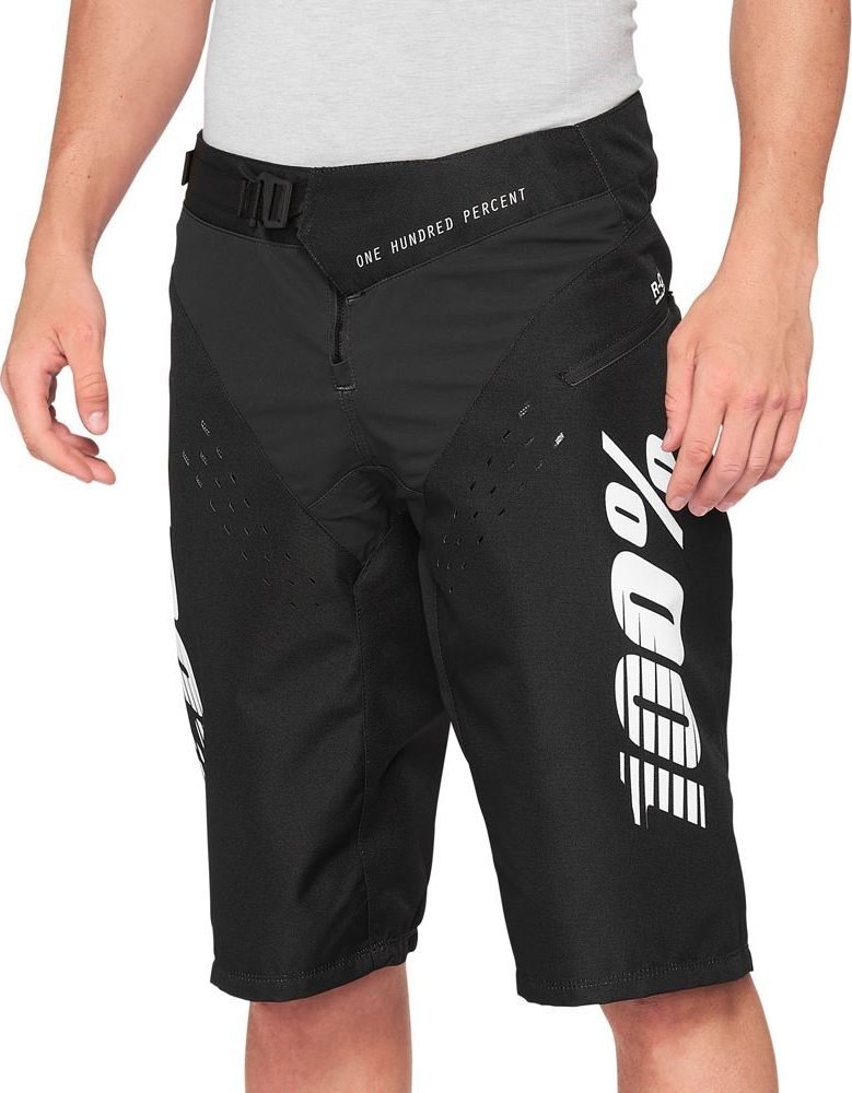 100% Szorty 100% R-CORE Shorts black 32 (46 EUR) (NEW 2021)