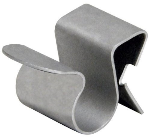 Celo 91218CC CELO Metalowy klips na belkę 7,2-12mm do kabli rurki peszla 15-18mm 100 szt.