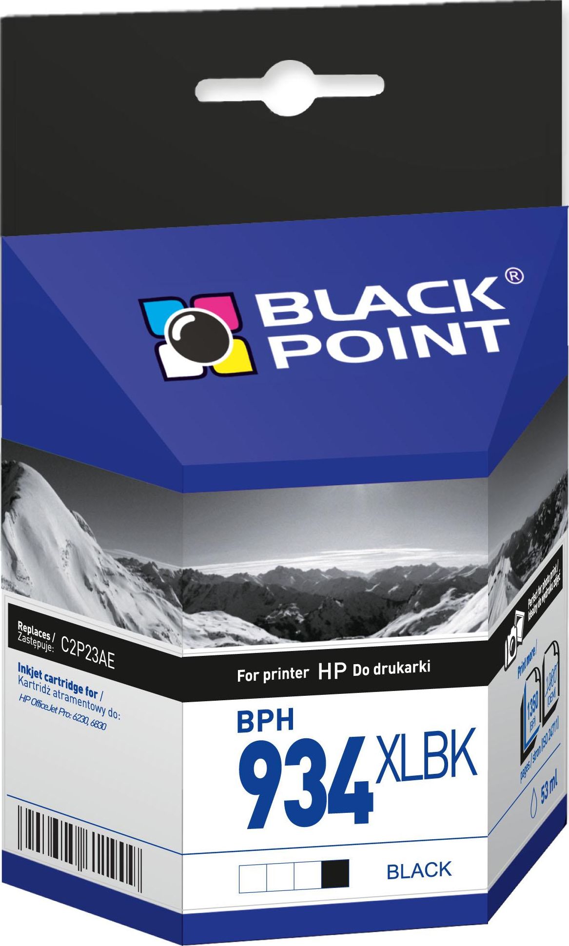 Tusz Black Point Tusz BPH934XLBK (black)