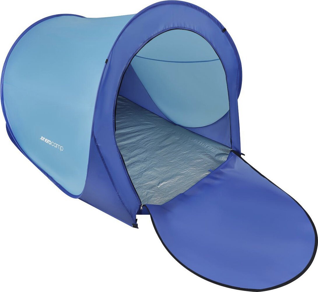 Enero Namiot parawan plażowy turystyczny samorozkładający Enero camp 200x120x110/90cm niebieski