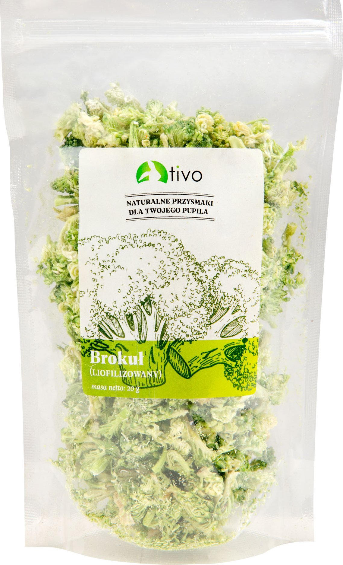 Tivo WARZYWA LIOFILIZOWANE BROKUŁ 20g