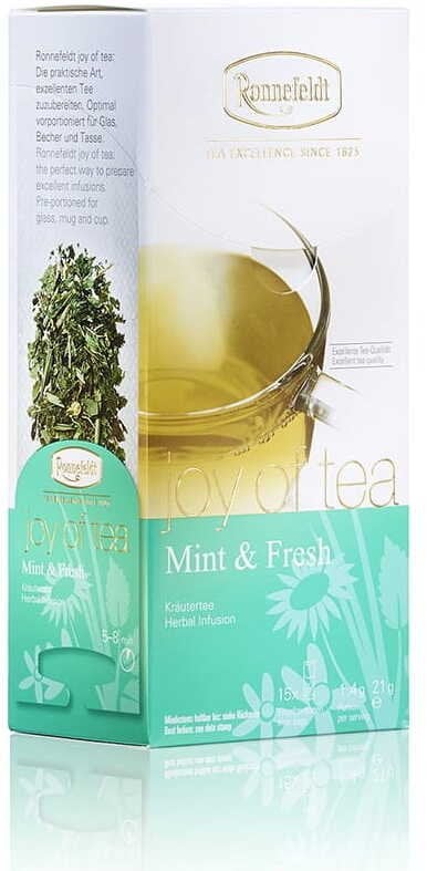 Ronnefeldt Herbata ziołowa Joy Of Tea Mint & Fresh 15 saszetek
