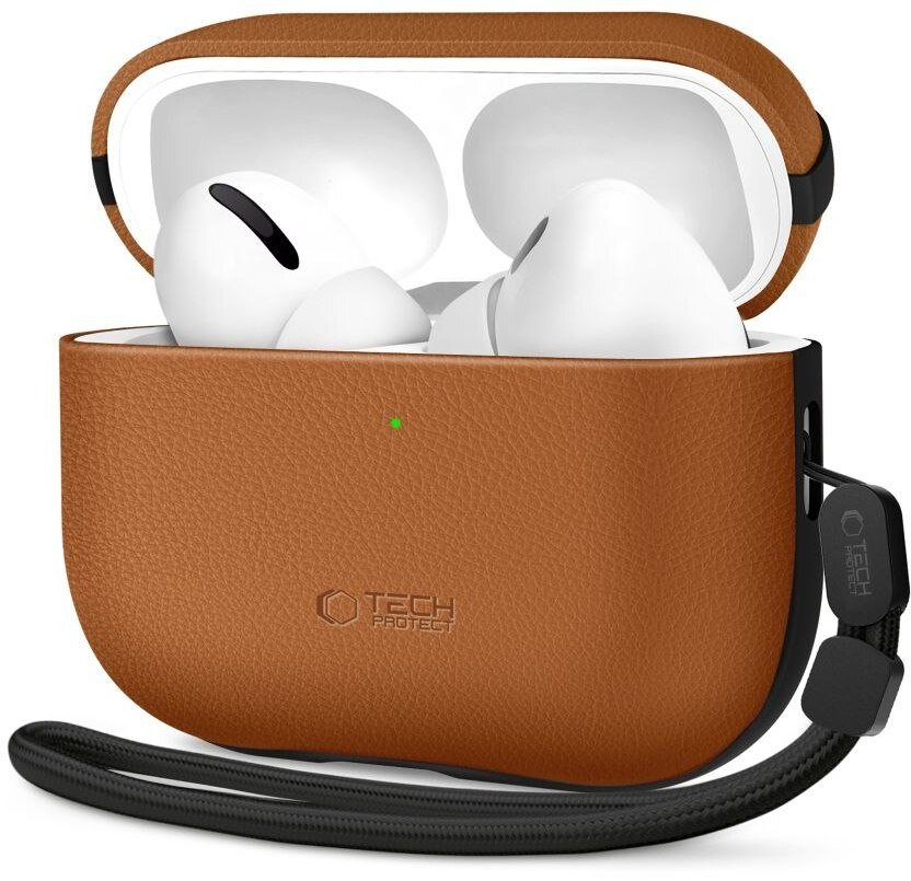 4kom.pl Etui Tech-Protect NaturalFit* do Apple AirPods Pro 3 Brown