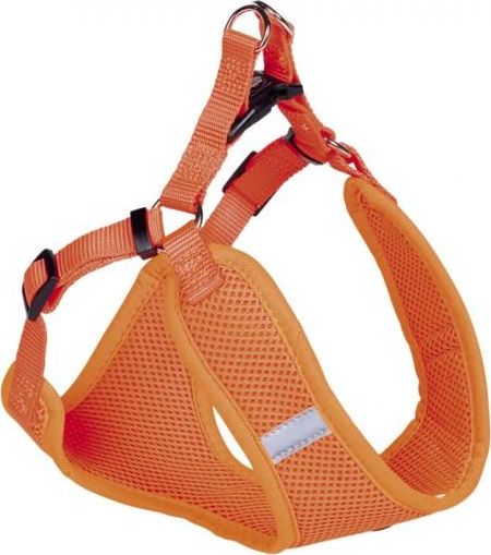 Nobby Szelki Mesh Reflect pomarańczowe r. XS 33-41cm