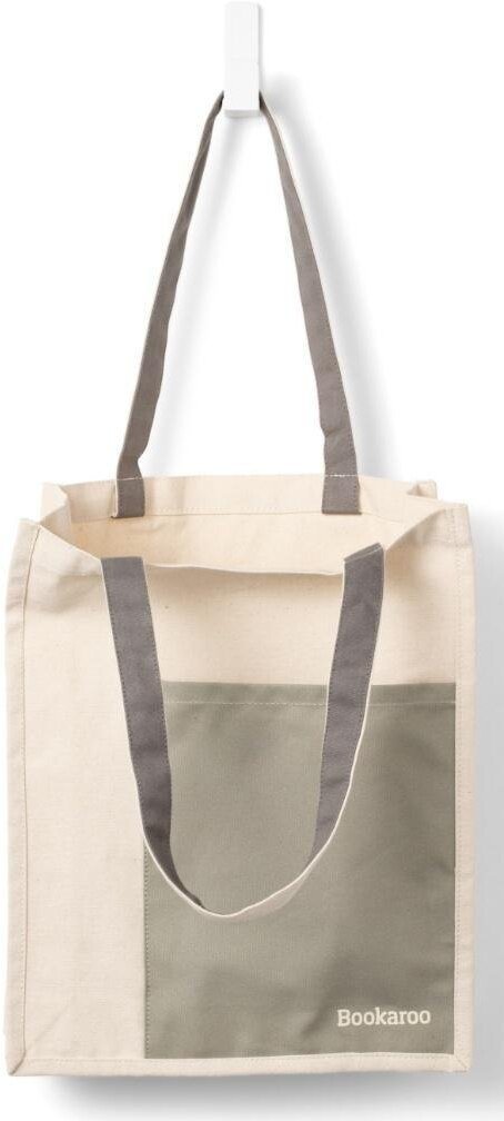IF Bookaroo Torba bawełniana Fern&Cream