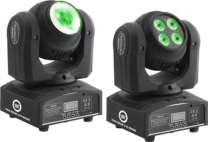 LIGHT4ME ML TWIN BEAM 210 WASH mini głowica ruchoma L