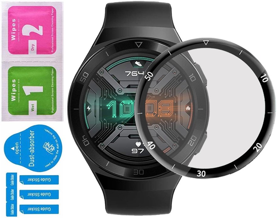 ORYGINALNE SZKŁO HYBRYDOWE 3D PMMA YIVO DO HUAWEI WATCH GT 2E GT2E 46MM