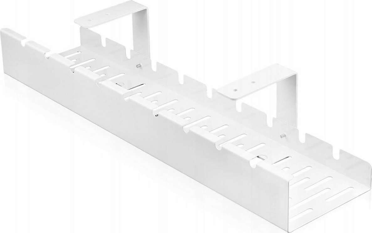 ATL DA263A Organizer na kable pod biurko blat biały