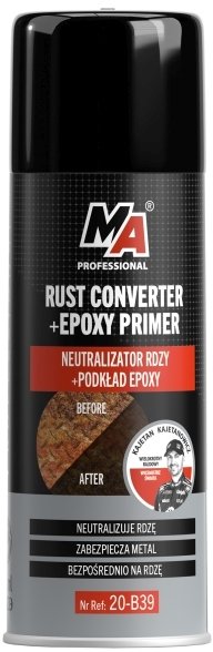 MOJE AUTO NEUTRALIZATOR RDZY + PODKŁAD EPOXY 400ML/ SPRAY