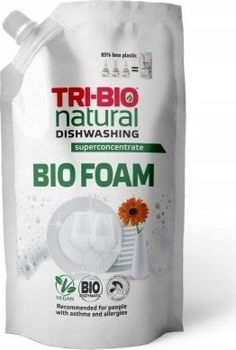 Tri-Bio TRI-BIO* Pianka do zmywania naczyń REFILL 900ml