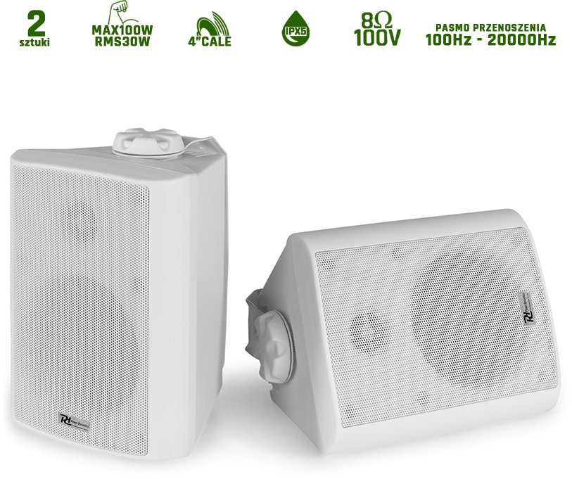 Zestaw kolumn instalacyjnych 100V 4" 100W BC40V PD one size