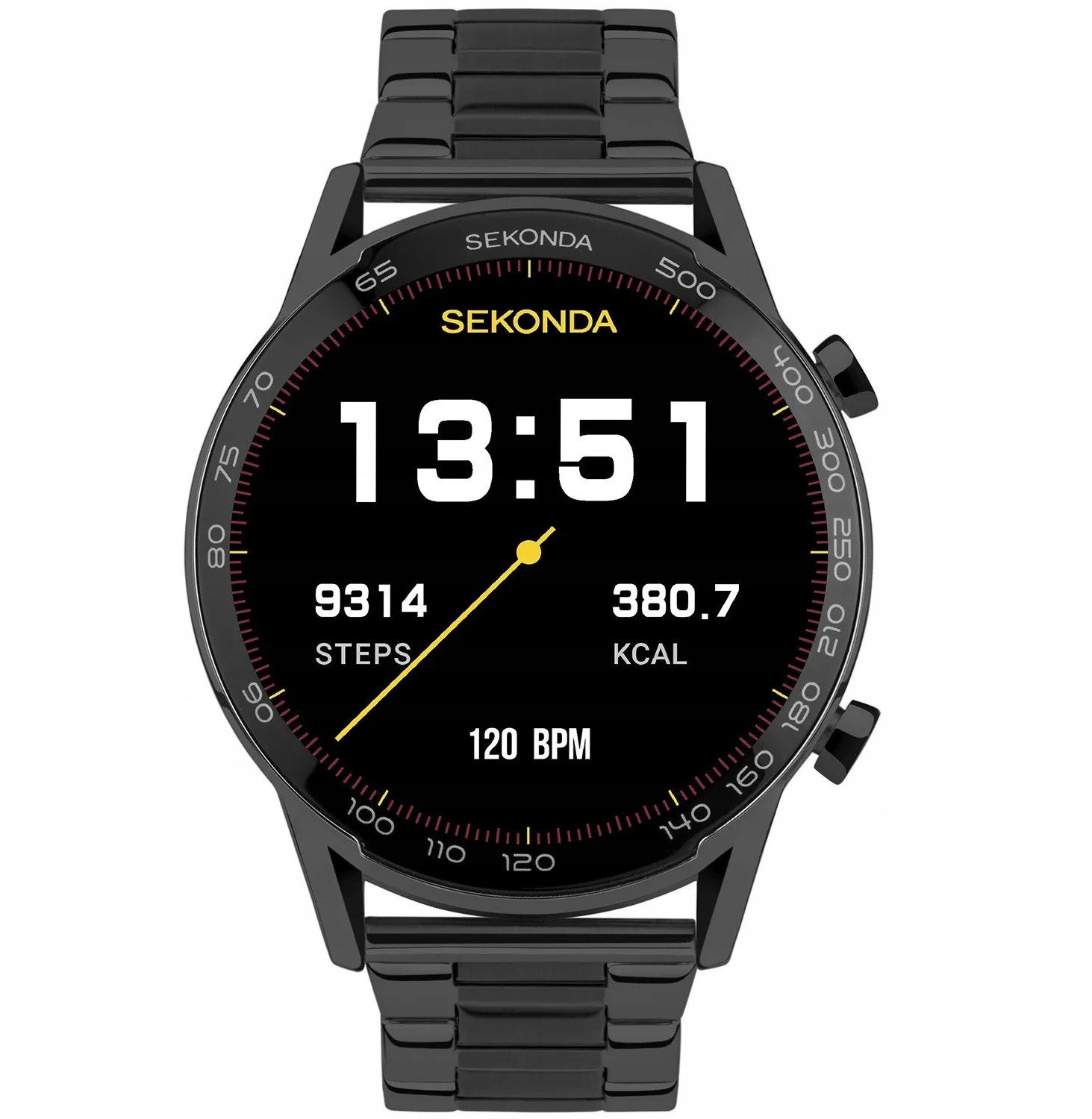 Smartwatch Sekonda Smartwatch męski 30226 czarny bransoleta