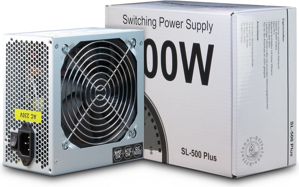 Zasilacz Inter-Tech SL-500 Plus (88882140)