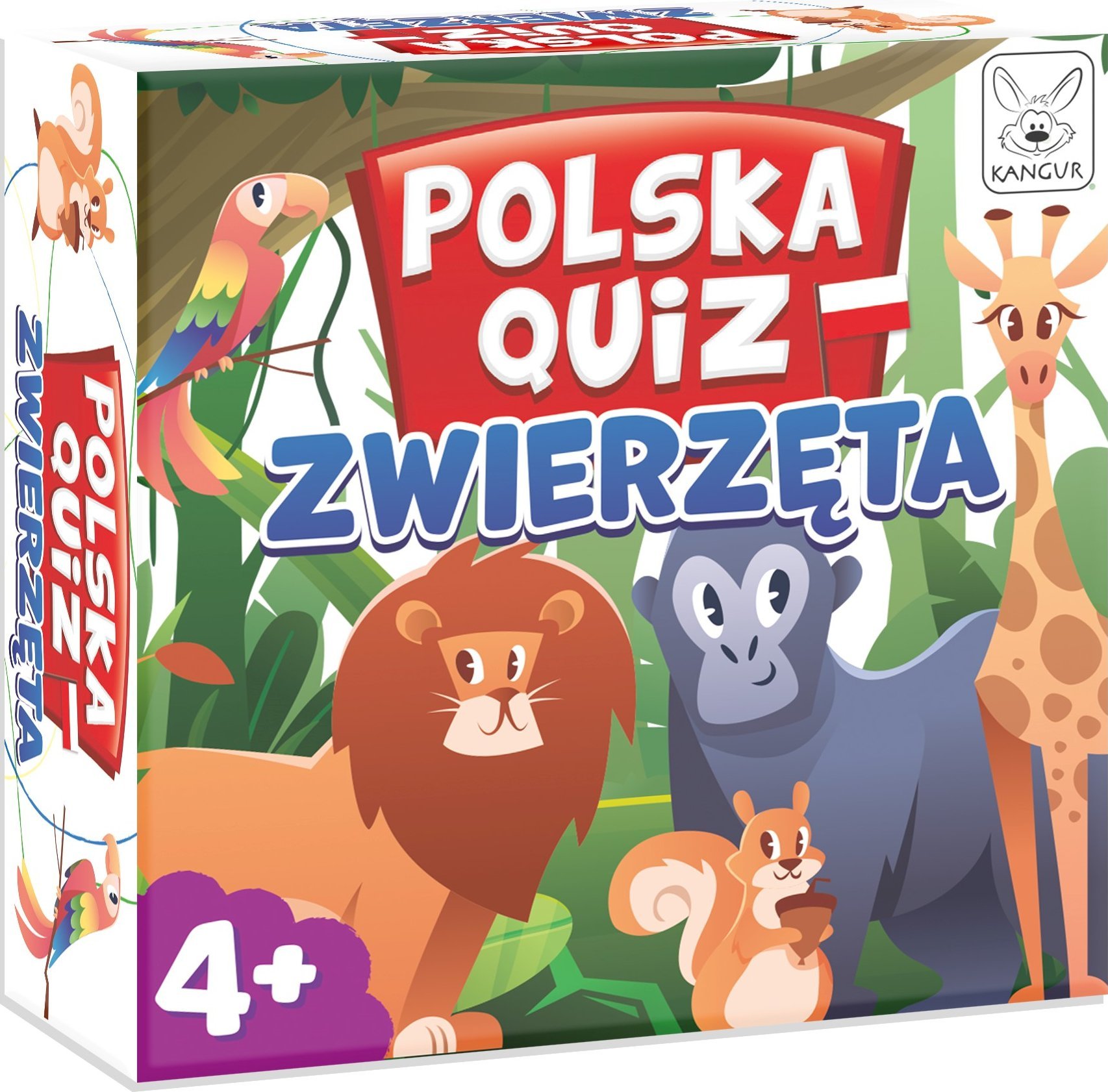 Kangur Polska Quiz: Zwierzęta 4+