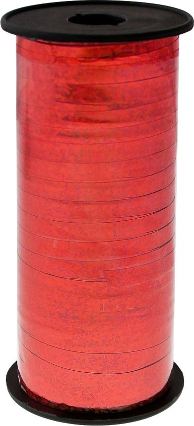 GoDan Wstążka czerwona holograficzna , 92 m