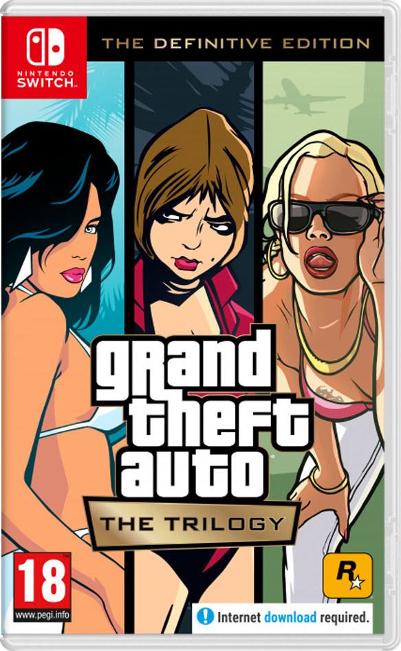 Grand Theft Auto: The Trilogy – The Definitive Edition Nintendo Switch