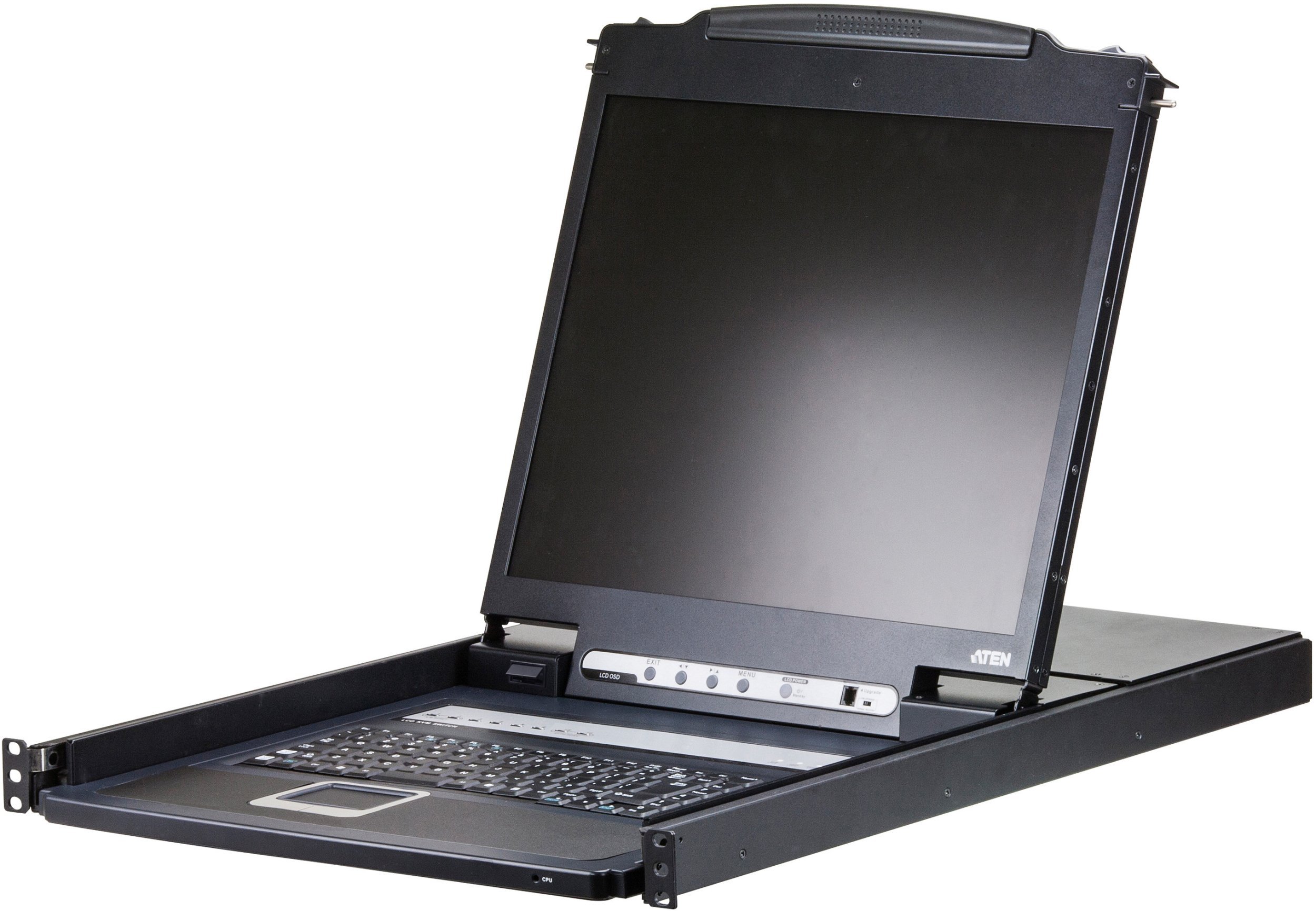 Przełącznik KVM ATEN CL1308N, 48 cm TFT, VGA, PS/2-USB, 8 portów, układ UK