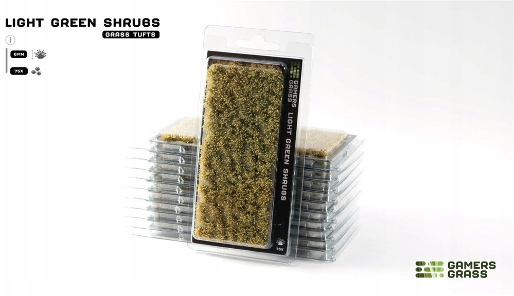 Gamers Grass : Light Green Shrubs