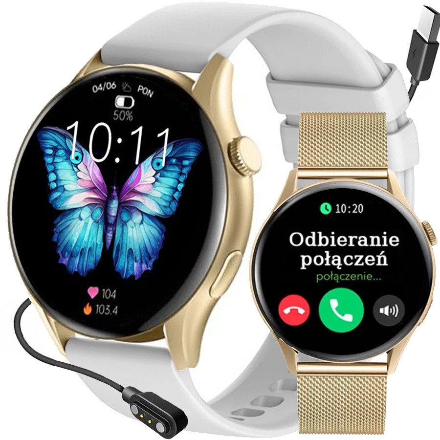 Smartwatch Gravity Zegarek damski SMARTWATCH GRAVITY T11-2 PROF