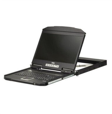 ATEN CL3100NX, 1366 x 768 pixels, HD, Rack mounting, 1U, Black