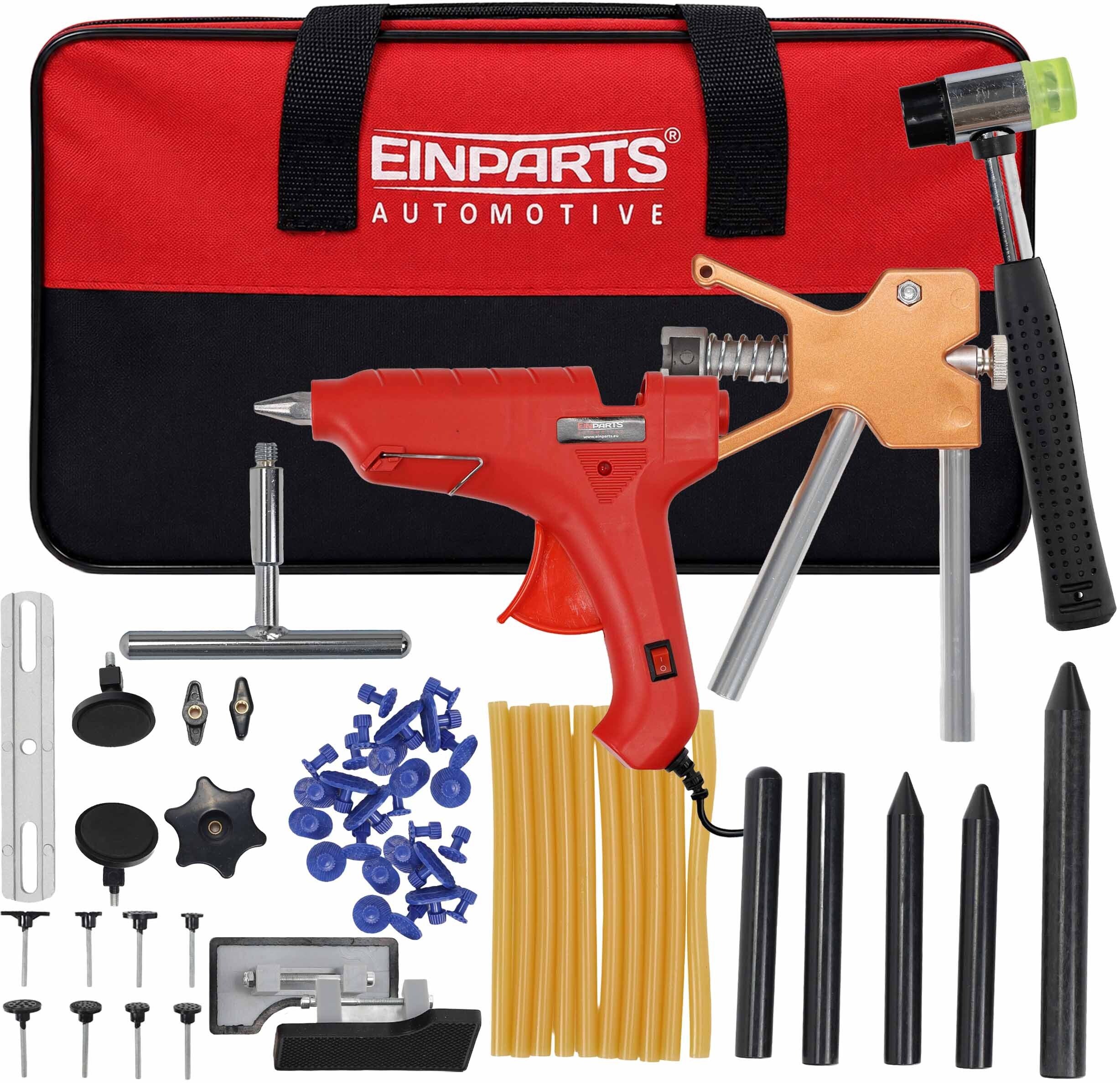 Einparts Automotive EPDIYCDR01 ZESTAW DO USUWANIA WGNIECEŃ PDR 52 ELEMENTY