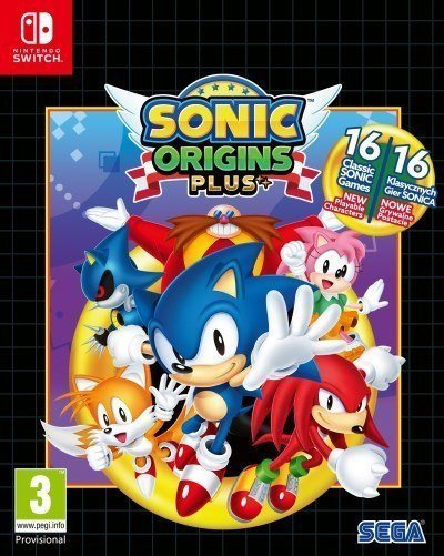 Sonic Origins Plus Nintendo Switch (5055277050536)