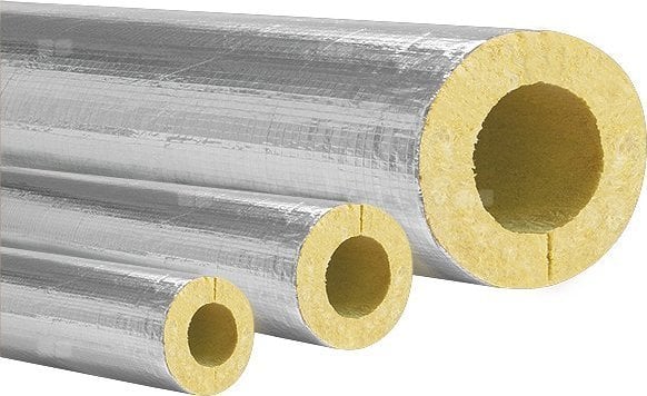 K-flex Izolacja K-FLEX® K-ROCK ALU z wełny mineralnej z płaszczem 20 x 42 mm sztanga 1m 20042LR1080BARP