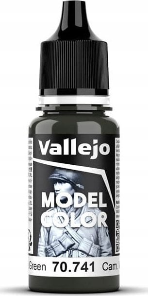 Vallejo Vallejo: 70.741 - Model Color - Camouflage Black Green (18 ml)