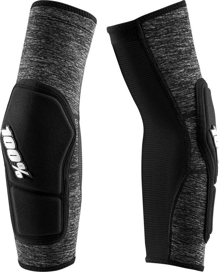 100% Ochraniacze na łokcie 100% RIDECAMP Elbow Guard Heather Grey Black roz. L (NEW 2022)
