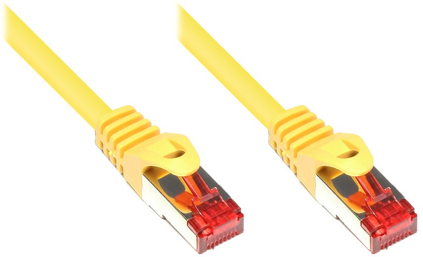 Alcasa Alcasa 5m Cat6 S/FTP kabel sieciowy Żółty S/FTP (S-STP)