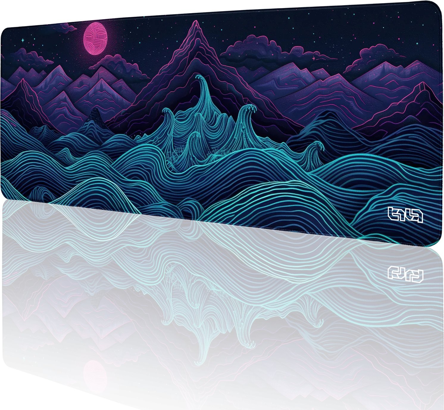 Podkładka Tilt Retrowave Mountains L (MP000009507)