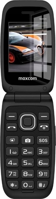 Komórkowy Maxcom Telefon MM 828 4G dual sim Czarny