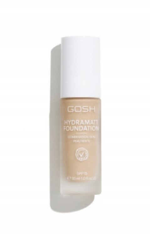Gosh, Hydramatt, Matte, Liquid Foundation, 004N, Light Neutral, SPF 15, 30 ml For Women