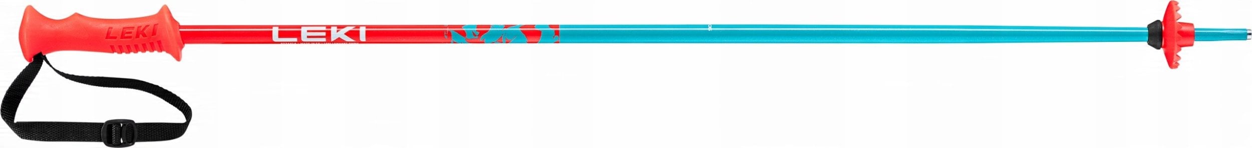 LEKI KIJE RIDER blue/red 075