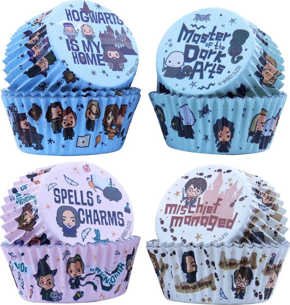 Papstar PME Papilotki do pieczenia foliowane Harry Potter 60 sztuk