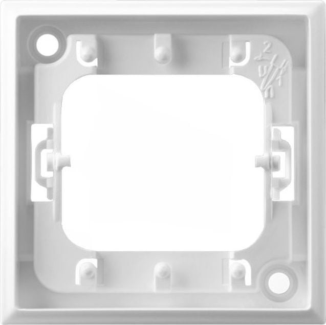 Ospel ARIA Ramka ozdobna mocująca łączników potrójnych biały RO-13U/00