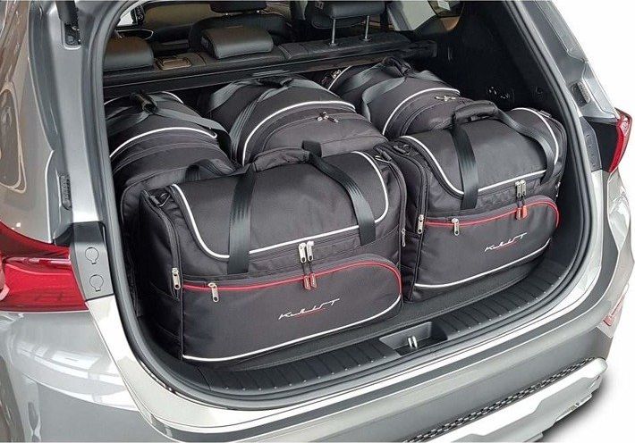Zdjęcia - Organizer do bagażnika Hyundai KJUST  SANTA FE SUV + TORBY DO BAGAŻNIKA 5 SZT uniwersalny  2018